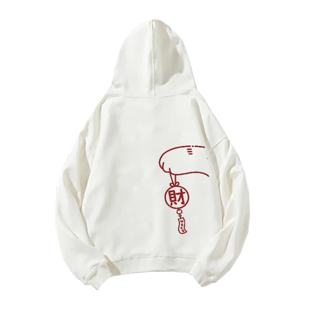 Lucky Cat Cute Matching Couple Hoodies