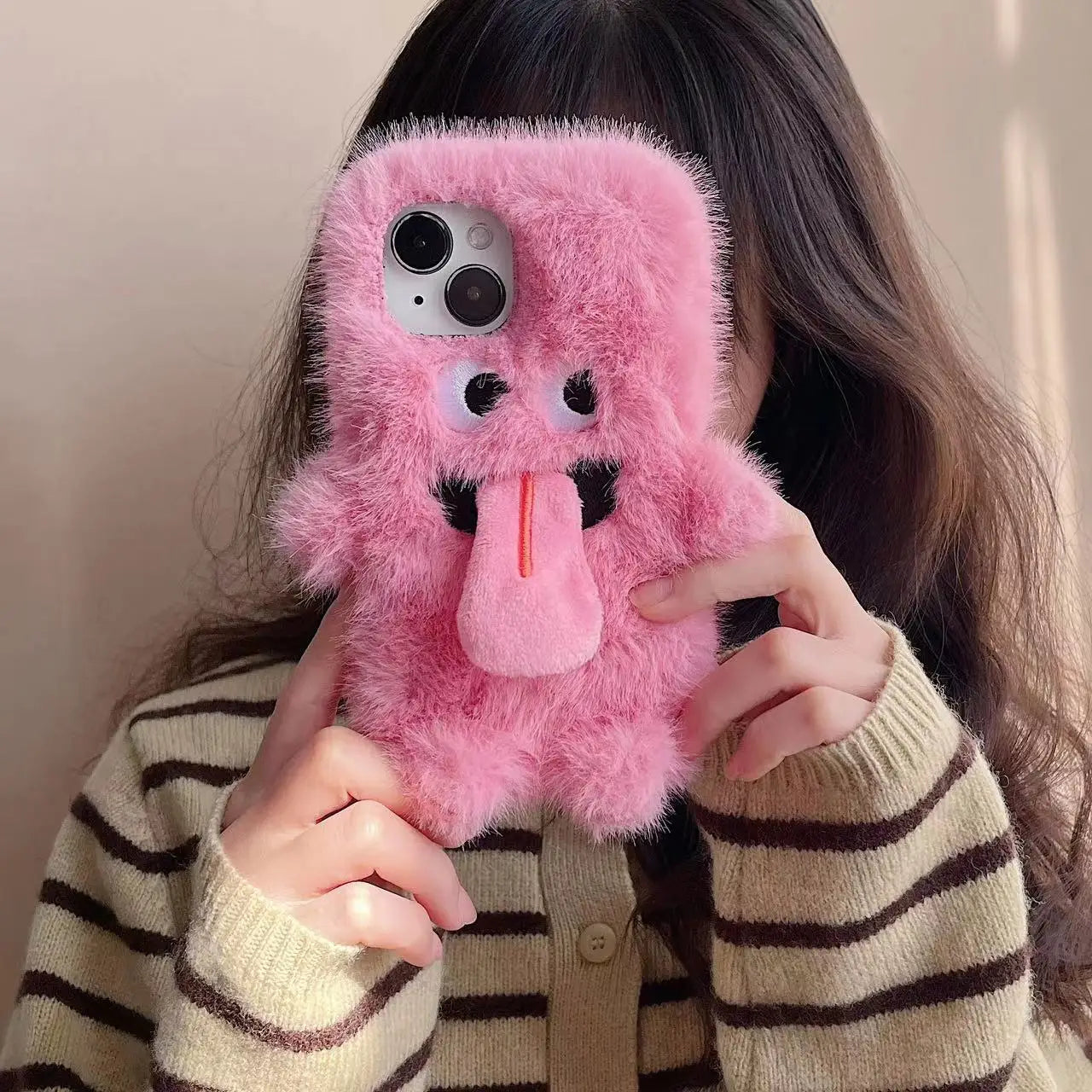 Magnetic Tongue Couple Phone Case