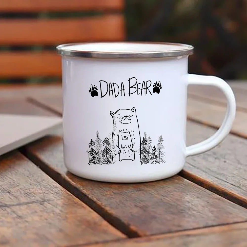 Mam Bear Dad Bear Coffee Mugs