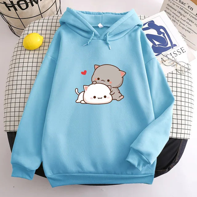 Matching Cat Hoodies for Couples