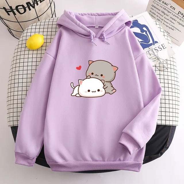 Matching cat hoodies sale
