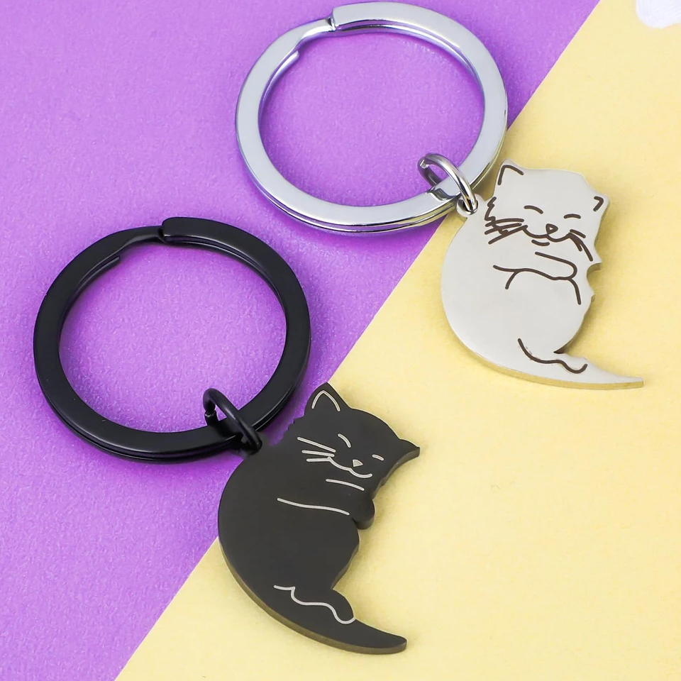 Matching Cat Keychain