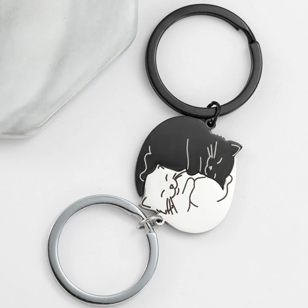 Matching Cat Keychain
