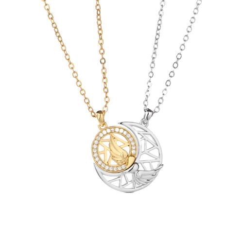Matching Chain Matching Chain Necklaces for Couples | My Couple Goal
