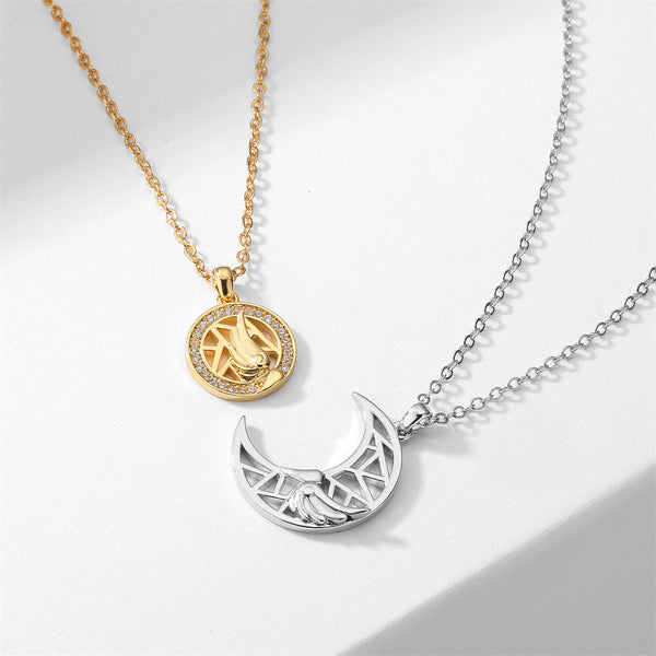 Matching Chain Matching Chain Necklaces for Couples | My Couple Goal