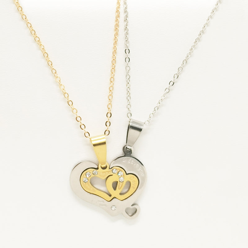 Matching Love Necklaces for Couples