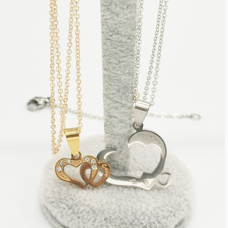 Matching Love Necklaces for Couples