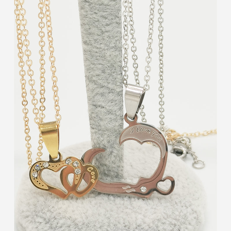 Matching Love Necklaces for Couples