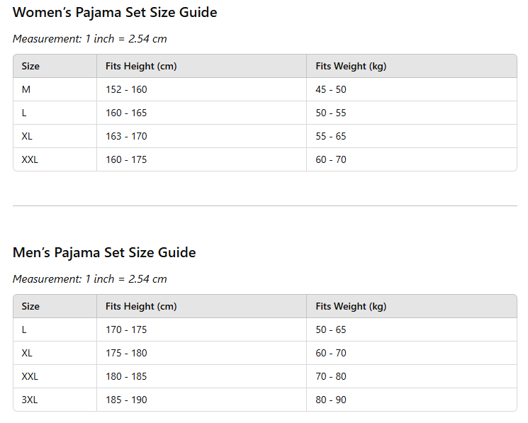 Matching Pajamas for Couples Valentine&#39;s Day