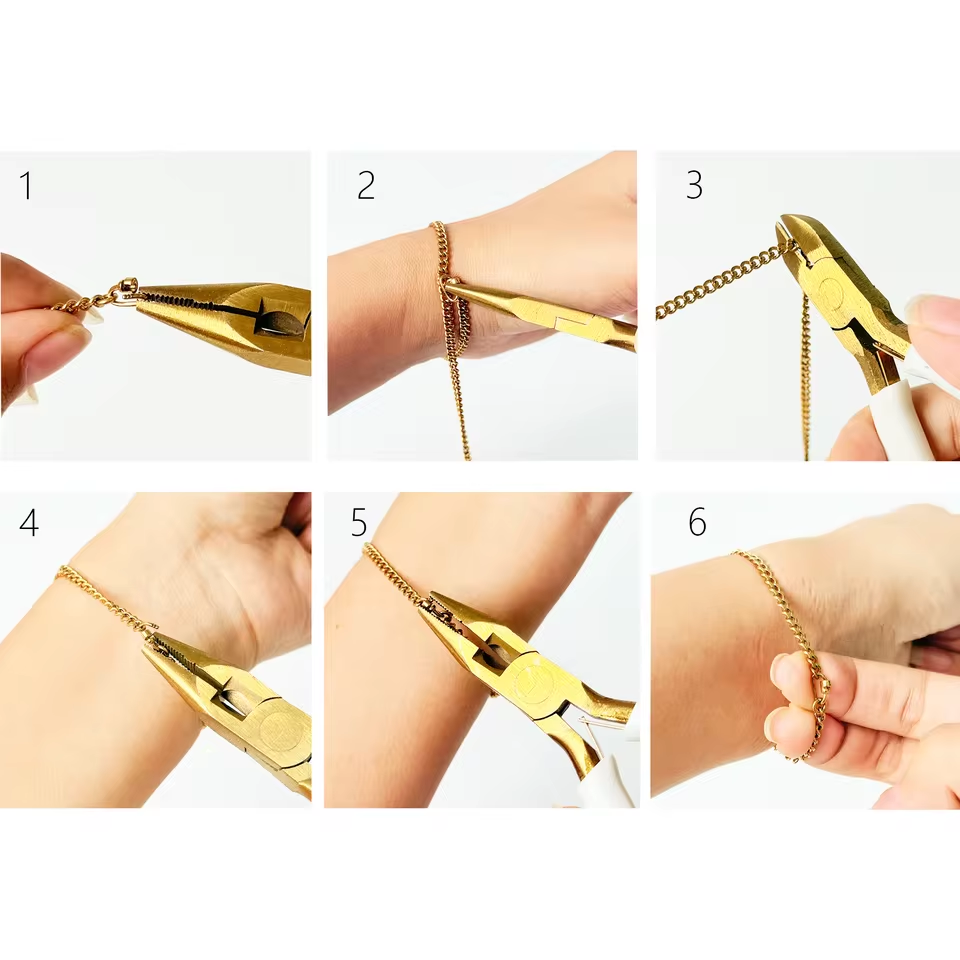 Matching Permanent Bracelets for Couples