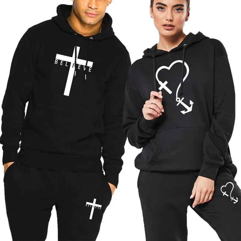 Survetement couple hotsell