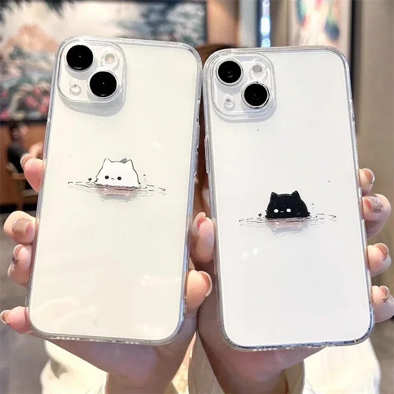 Matching Cat Phone Cases