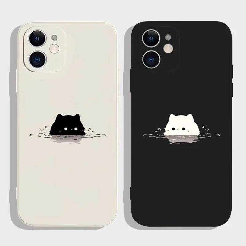 Matching Cat Phone Cases