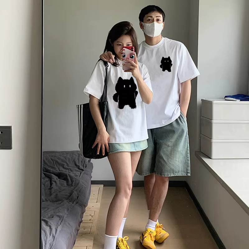 Matching Cat Shirts for Couples