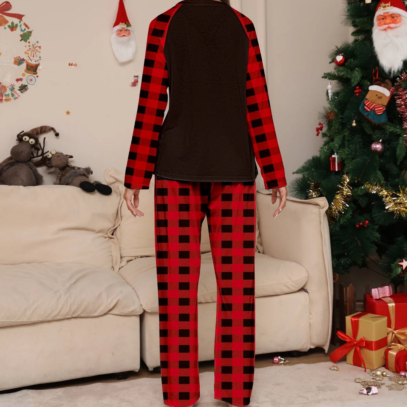 Matching Christmas Couple Pajamas
