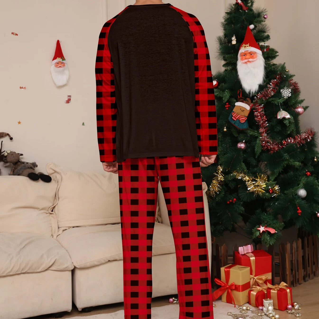 Matching Christmas Couple Pajamas