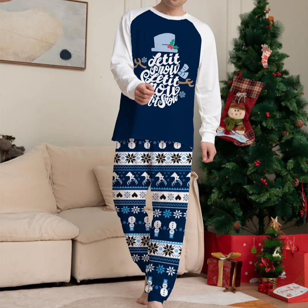 Matching Christmas Couples Pajamas