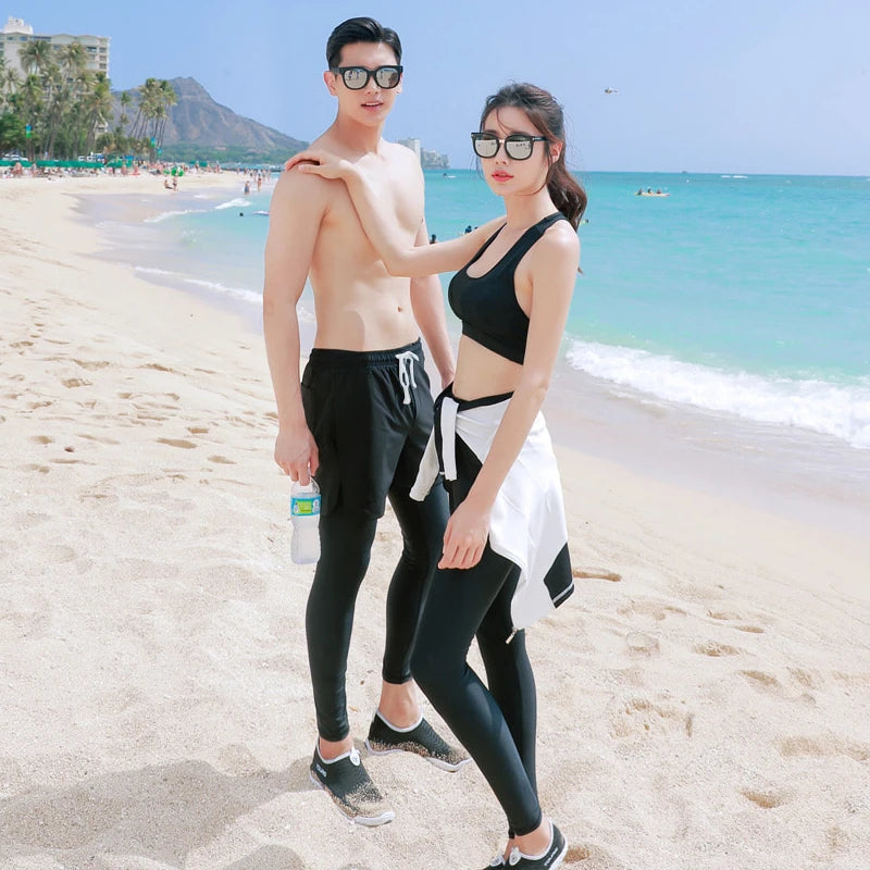Matching Couple Bathing Suits