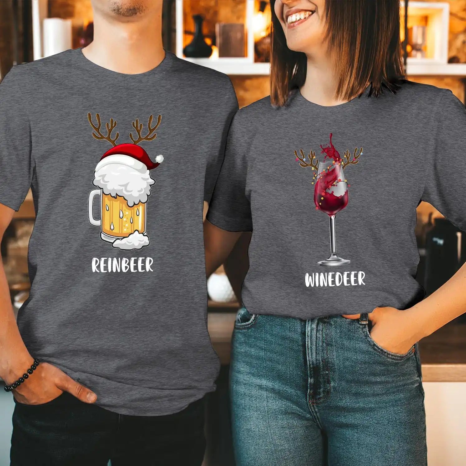 Matching Funny Christmas Shirts