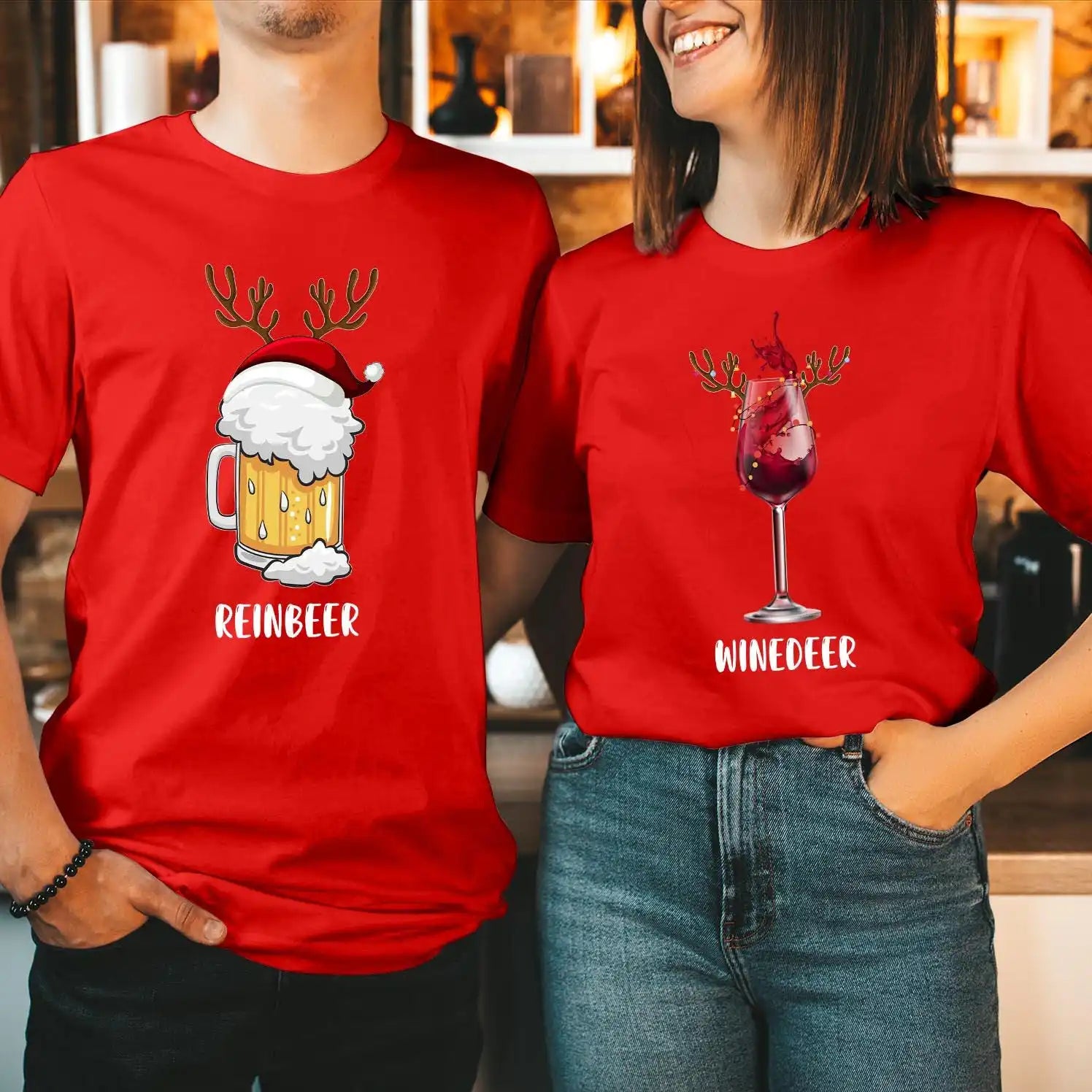 Matching Funny Christmas Shirts