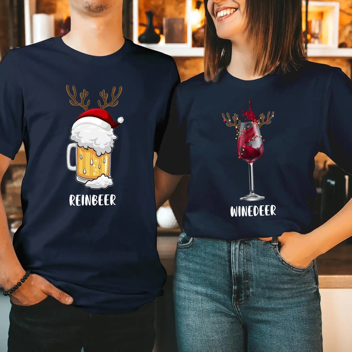 Matching Funny Christmas Shirts