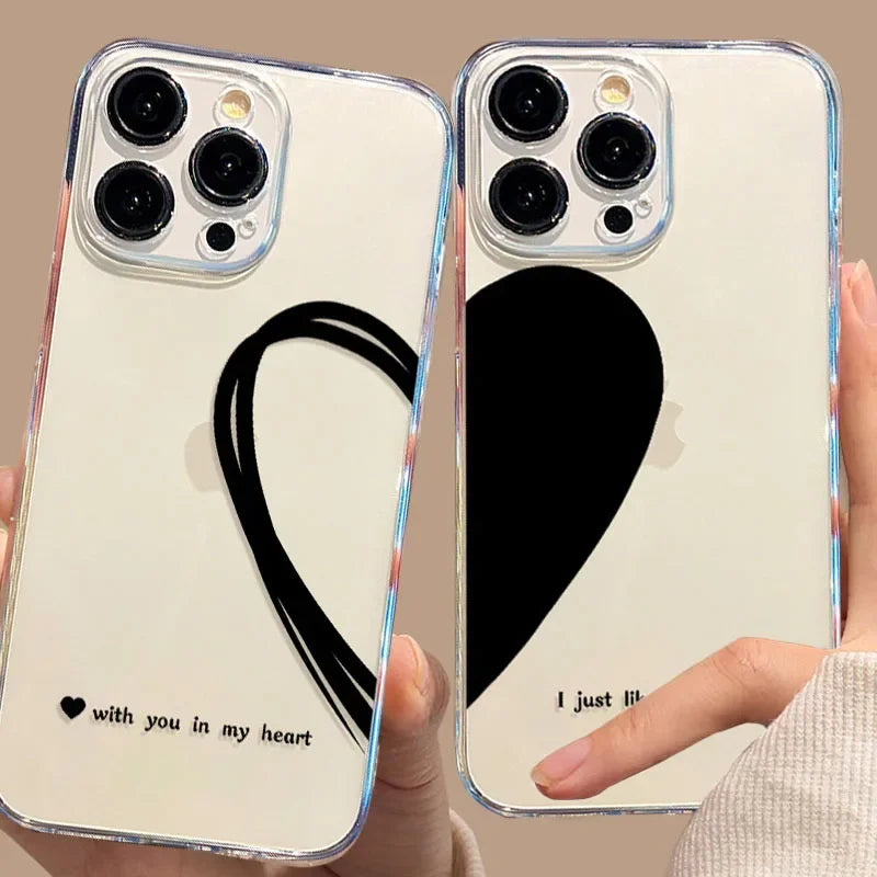 Matching Heart Phone Cases