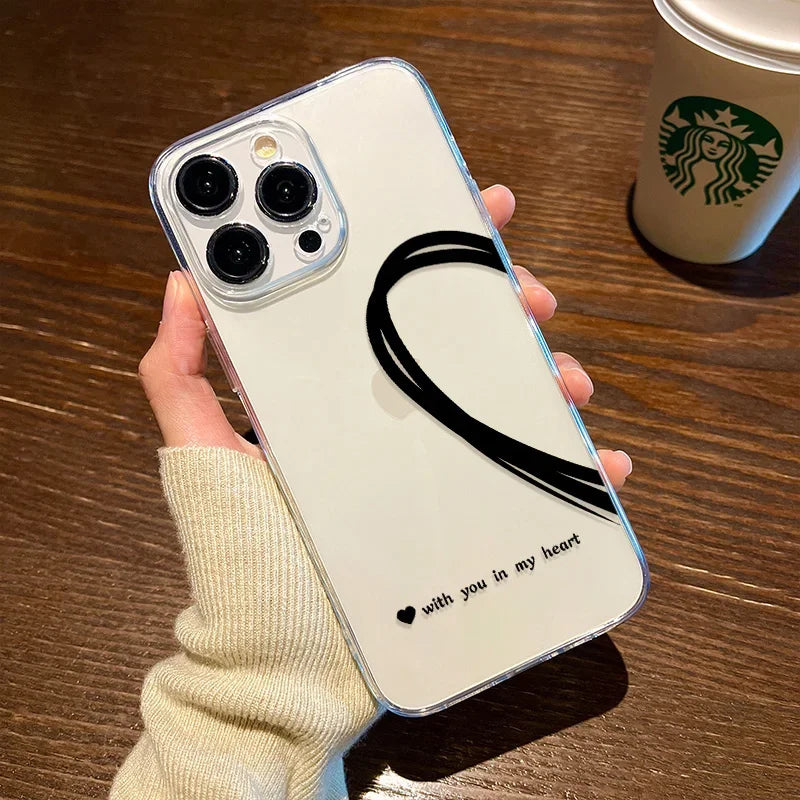 Matching Heart Phone Cases