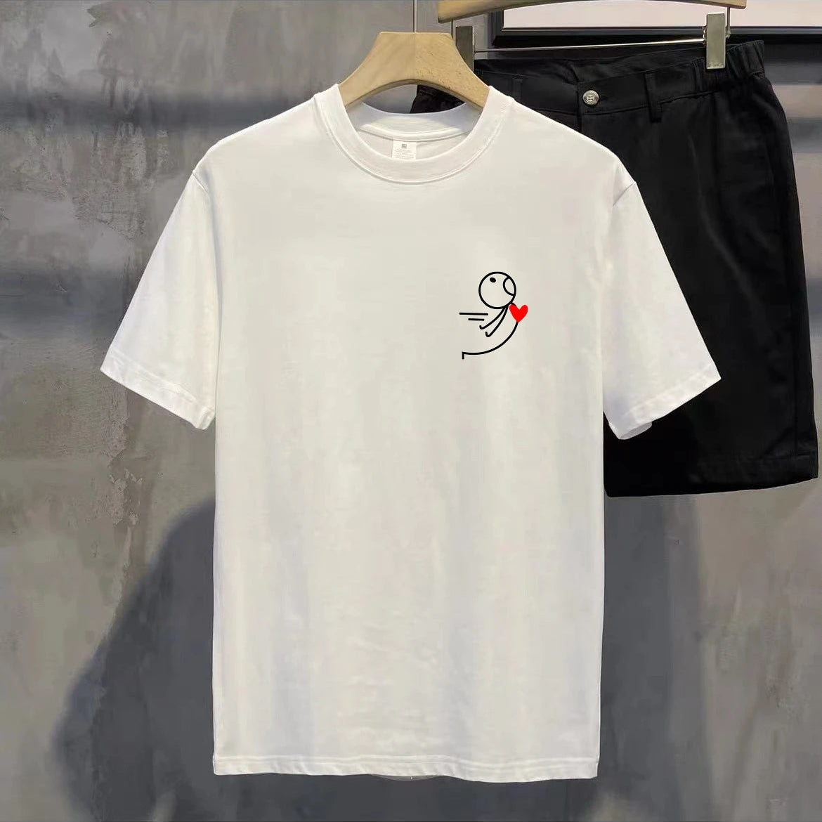 Matching Shirts Heart and Magnet