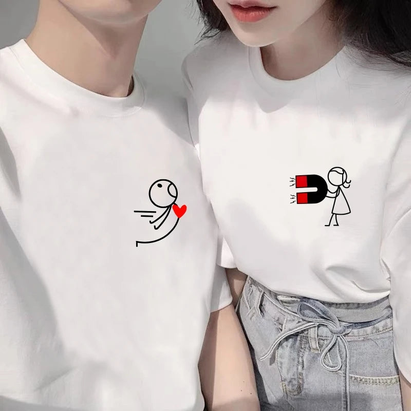 Matching Shirts Heart and Magnet
