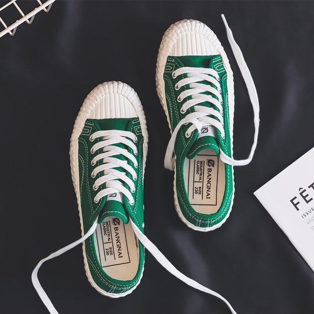 Matching couple sneakers