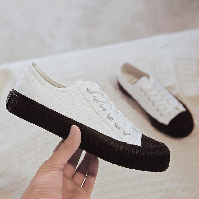 Matching couple sneakers