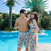 Matching couple swimwear set