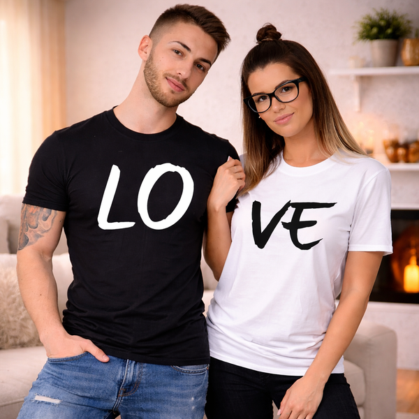 Matching love t shirts for couples | My Couple Goal