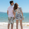 Matching swimsuit set for couples