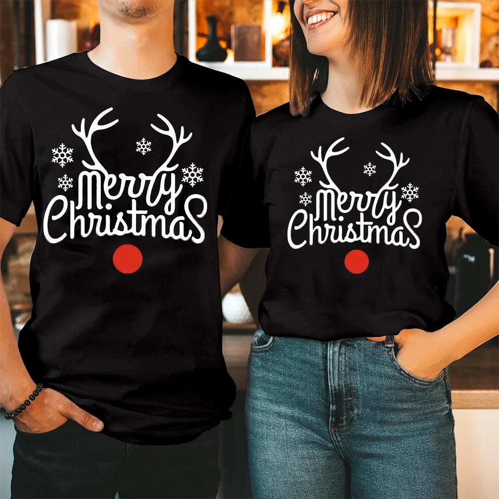 Merry Christmas Couple Shirt
