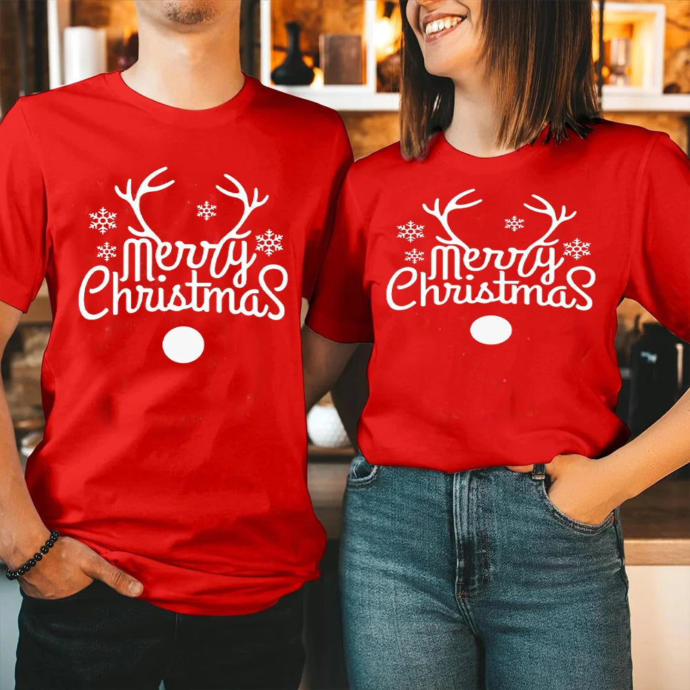 Merry Christmas Couple Shirt