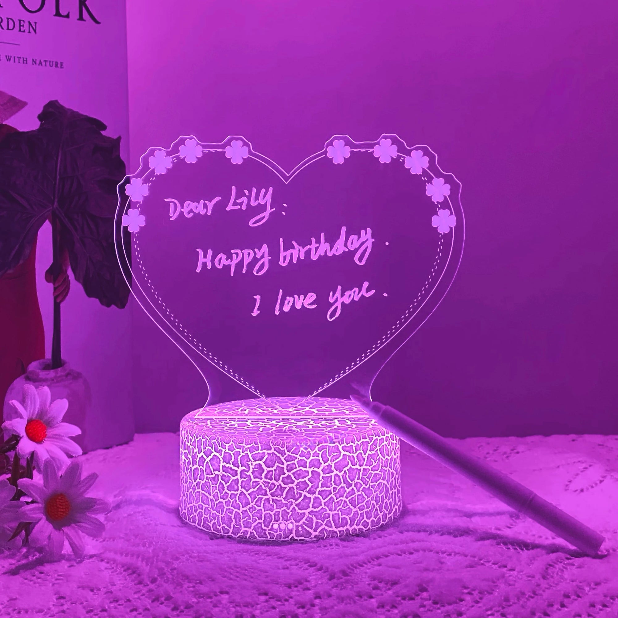 Message Board 3D Nightlight
