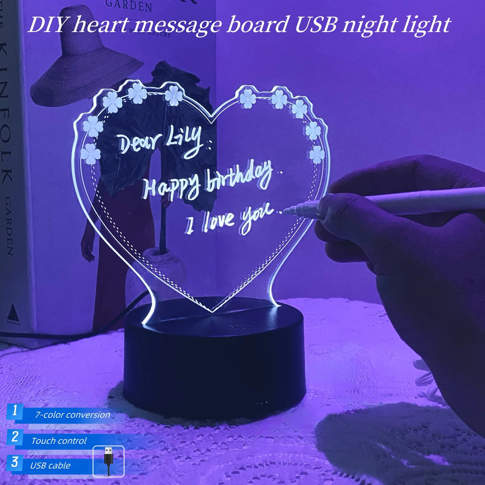 Message Board 3D Nightlight