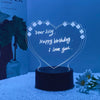 Message Board 3D Nightlight