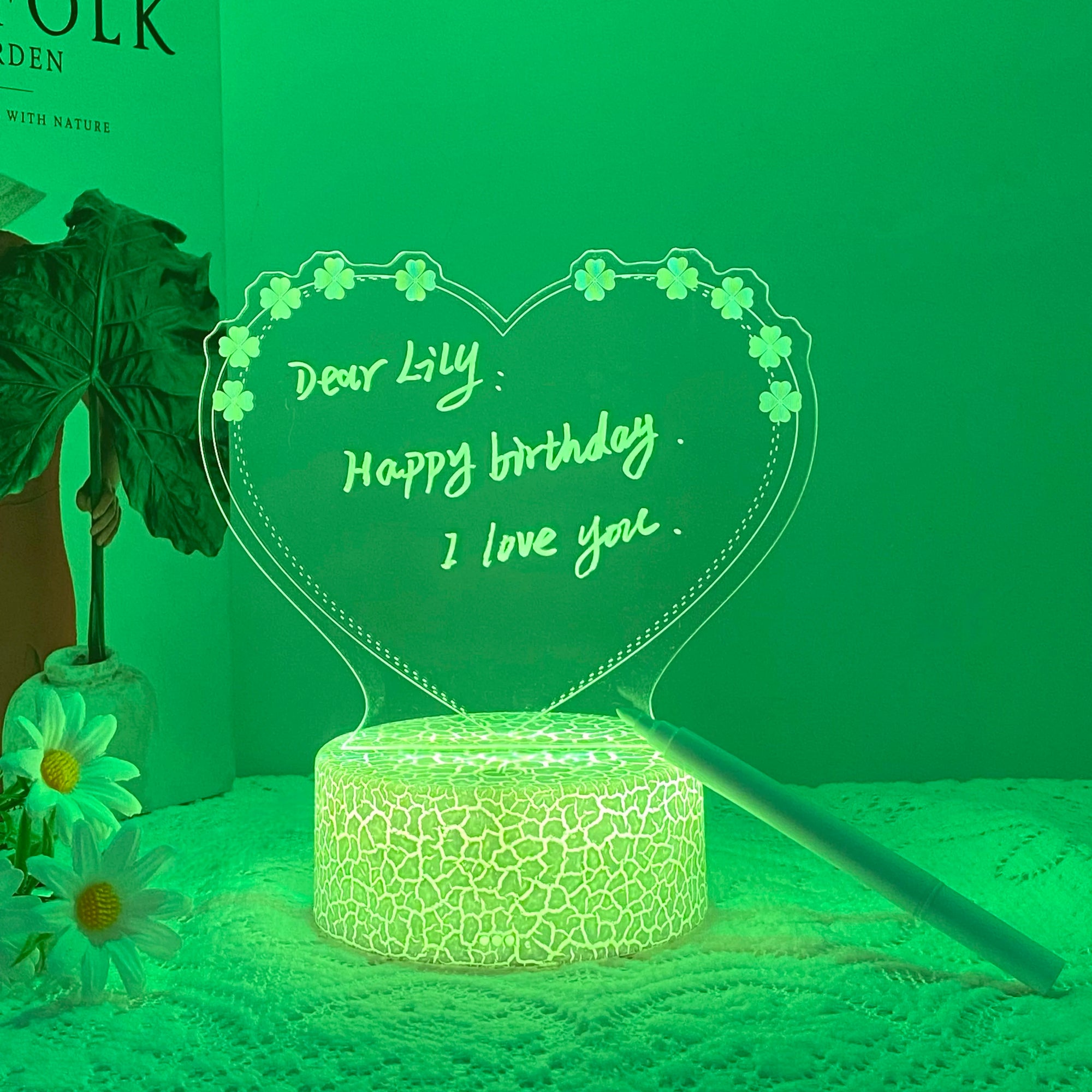 Message Board 3D Nightlight