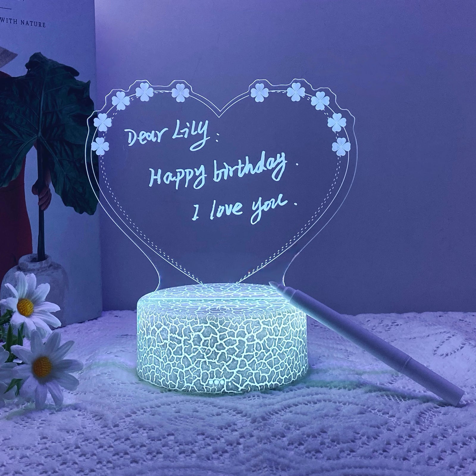 Message Board 3D Nightlight