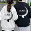 Moon Couple Sweatshirts