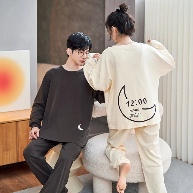 Moon Matching Pajama Sets for Couples My Couple Goal