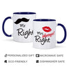 Mr Right And Mrs Always Right Mugs