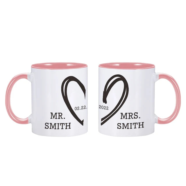 Mr &amp; Mrs Coffee Mugs