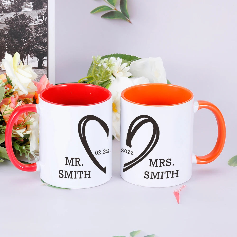 Mr & Mrs Coffee Mugs
