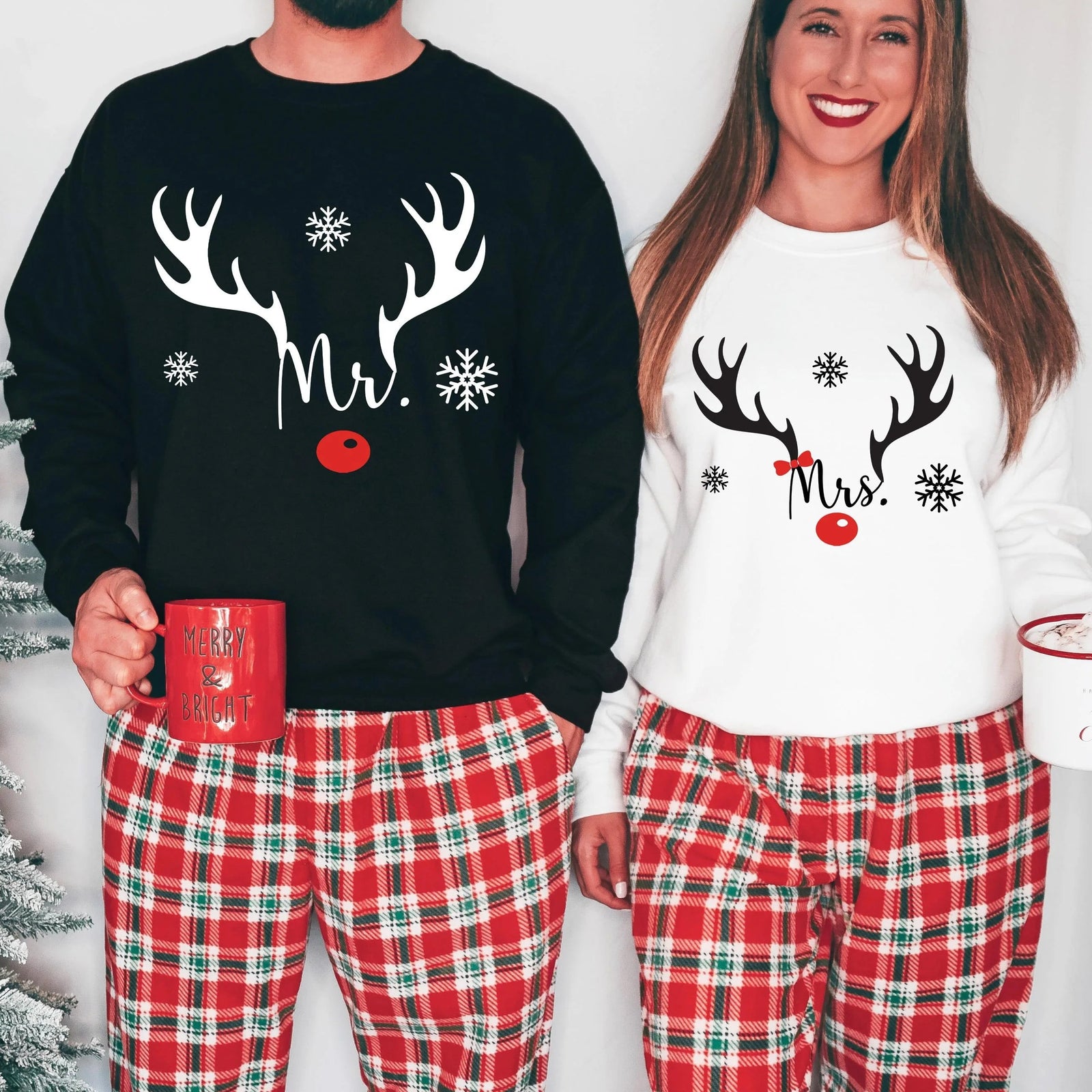 Mr and Mrs Christmas Sweatshirt