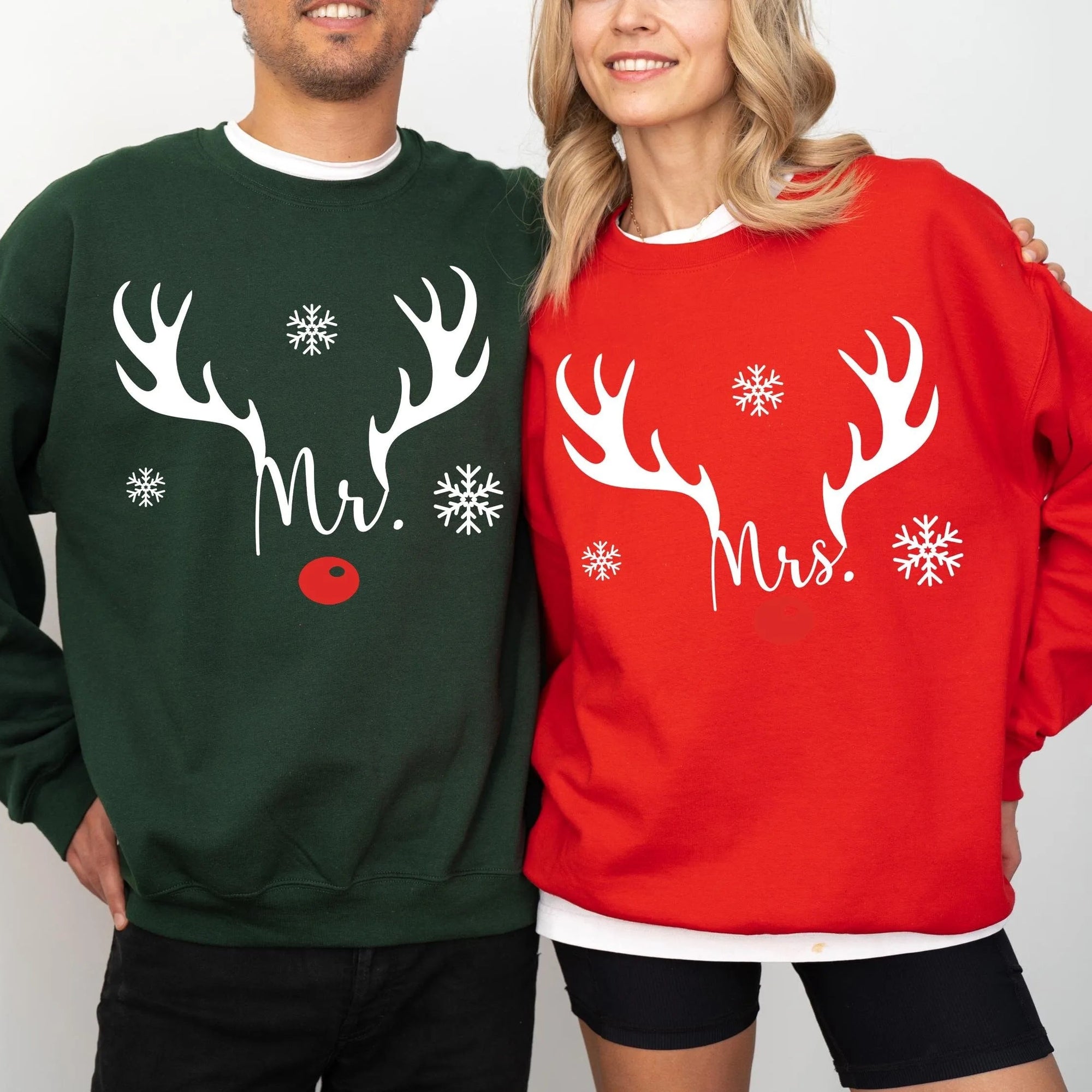 Mr and Mrs Christmas Sweatshirt