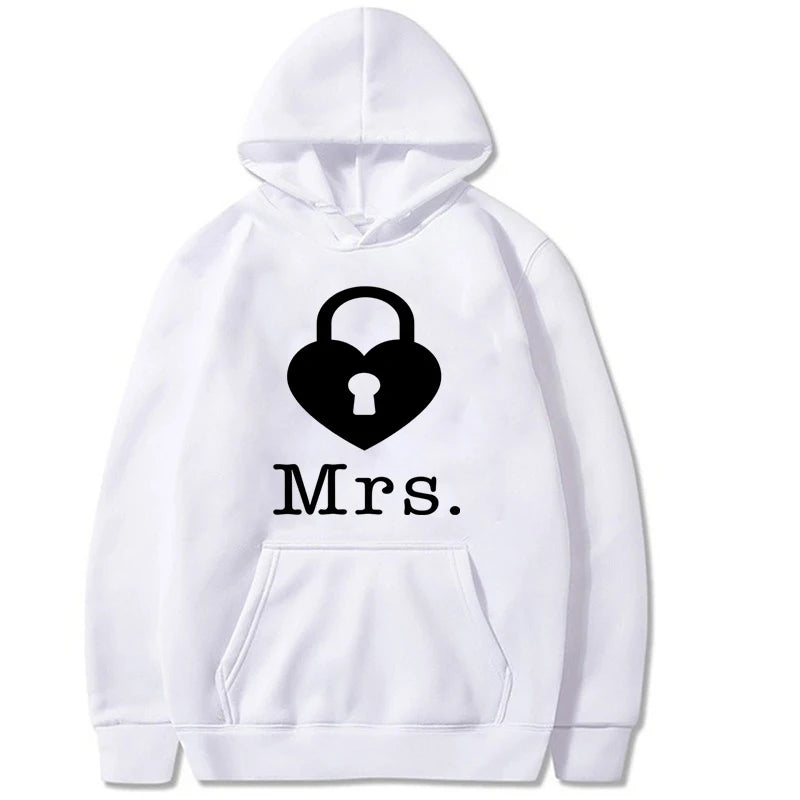 Mr and Mrs Couple Hoodies