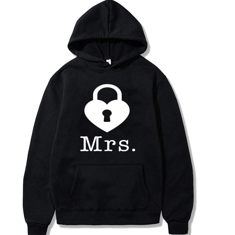 Mr and Mrs Couple Hoodies